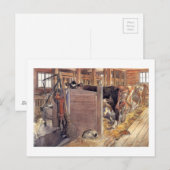 Stald of Stable 1904 Briefkaart (Voorkant / Achterkant)