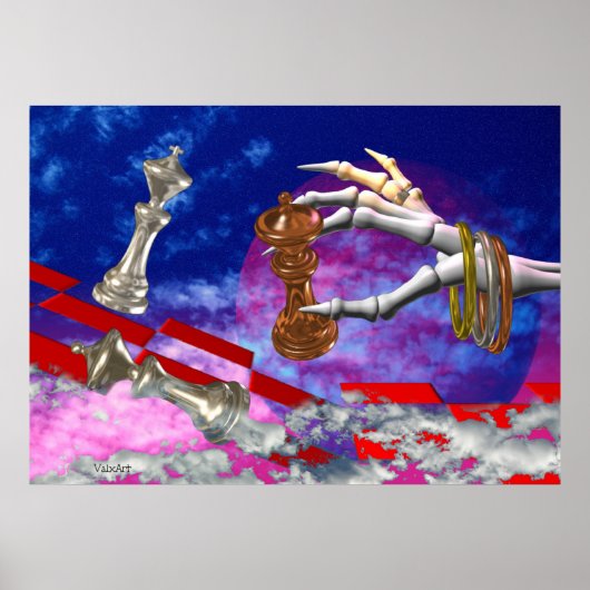 Stalemate afgespeeld door dode handen poster (Voorkant)