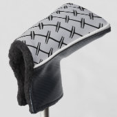 stalen balk golfheadcover (3/4 voorkant)