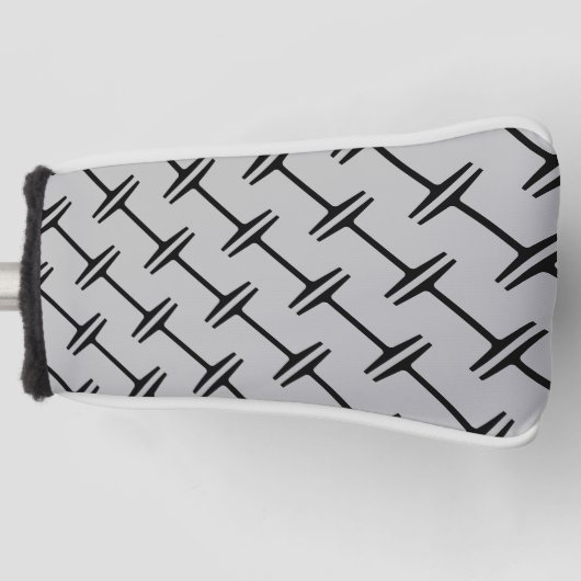 stalen balk golfheadcover (Voorkant)