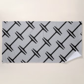 stalen balk strandlaken (Voorkant)