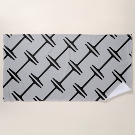 stalen balk strandlaken (Voorkant)