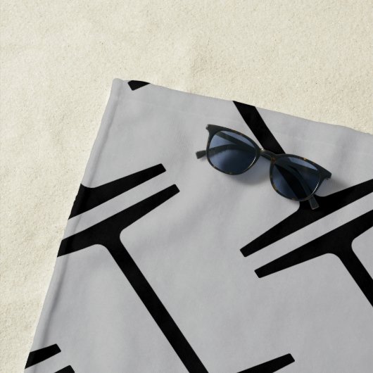 stalen balk strandlaken (In situ)