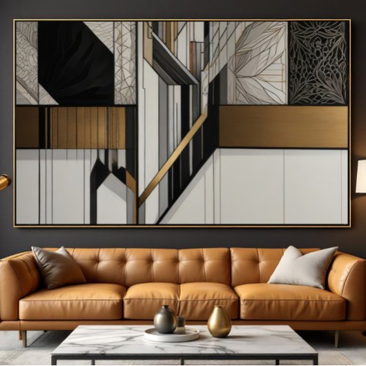 Stalen Bladeren Poster