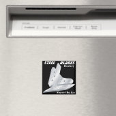 Stalen blades magneet (Insitu (Vaatwasser))