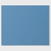Stalen blauw matte omslagpapier cadeaupapier (Vlak)
