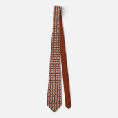 Stalen bloemhalsband stropdas (Voorkant)