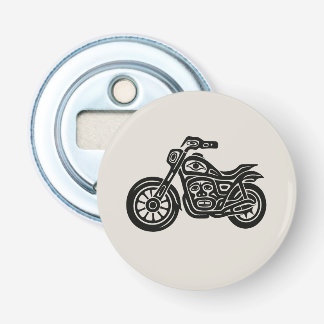 Stalen Broederschap Button Flesopener