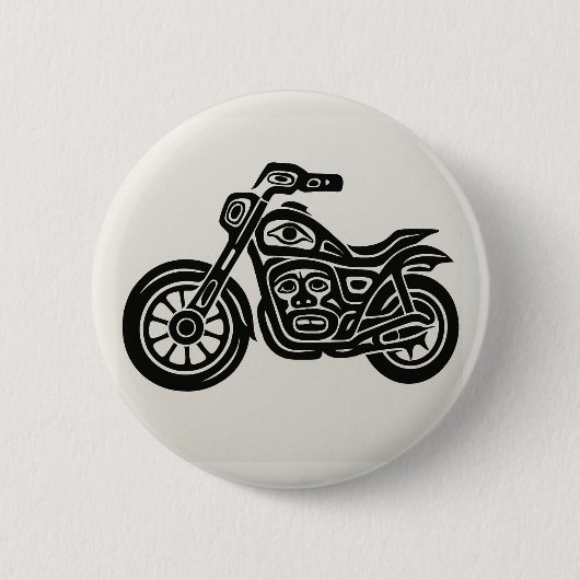 Stalen Broederschap Ronde Button 5,7 Cm (Voorkant)