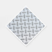 Stalen diamantplaat servet (Hoek)