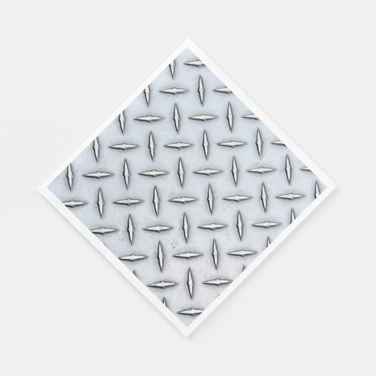 Stalen diamantplaat servet (Hoek)
