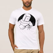 Stalen fabricage Fabricator Lasser Blacksmith T-shirt (Voorkant)