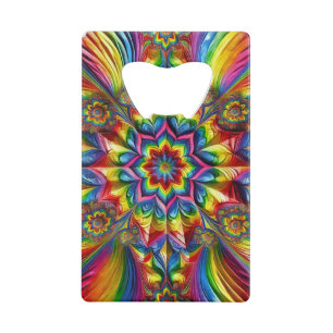 Stalen flesopener met LGBTQ-kleuren Creditkaart Flessenopener