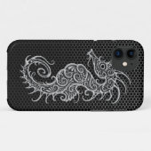 Stalen Gaas Zeepaardje Case-Mate iPhone Case (Achterkant (horizontaal))