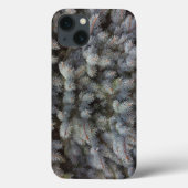 Stalen, grijze, groene en blauwe sproeidroes Case-Mate iPhone case (Achterkant)