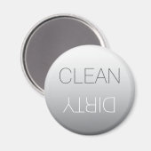 Stalen Grijze Ronde Schoonmaakmachine of Vuile Dis Magneet (Voorkant / Achterkant)