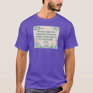 Stalen Magnolia's Citaat Vermogen om Accessoires t T-shirt