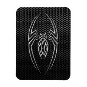 Stalen Mesh Tribal Spider Magneet (Verticaal)