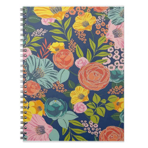 Stalen Mill & Co Cute Floral Mini Spiral Notebook Notitieboek
