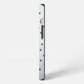 Stalen noppen iPhone hoesje (Linkerkant)