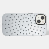 Stalen noppen iPhone hoesje (Achterkant horizontaal)