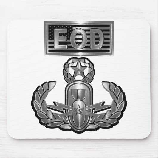 Stalen ontwerp-master explosieve verwerking muismat (Voorkant)