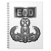 Stalen ontwerp-master explosieve verwerking notitieboek (Voorkant)