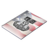 Stalen ontwerp-master explosieve verwerking notitieboek (Linkerzijde)