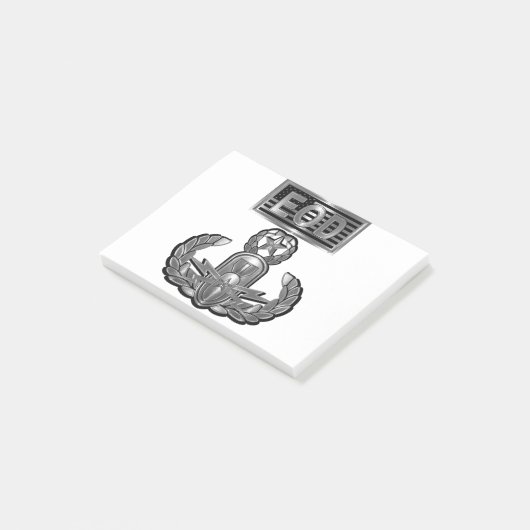 Stalen ontwerp-master explosieve verwerking post-it® notes (Schuin)