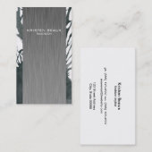 Stalen paneelinkt visitekaartje (Voorkant / Achterkant)