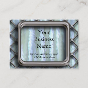 Stalen poolomheining visitekaartje