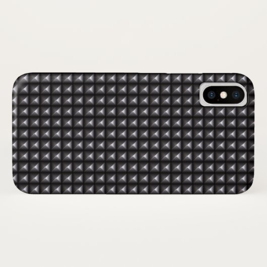 Stalen textuur Case-Mate iPhone case (Achterkant (horizontaal))