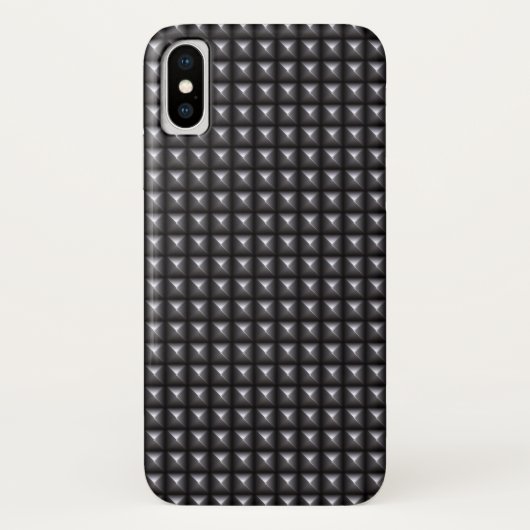 Stalen textuur Case-Mate iPhone case (Achterkant)