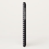 Stalen textuur Case-Mate iPhone case (Achterkant/links)