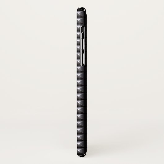 Stalen textuur Case-Mate iPhone case (Achterkant/links)