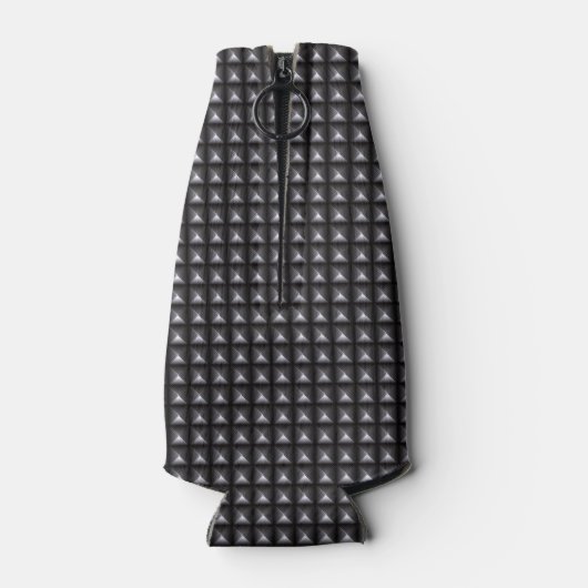 Stalen textuur flesjeskoeler (Achterkant)