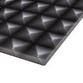 Stalen textuur snijplank (Hoek)