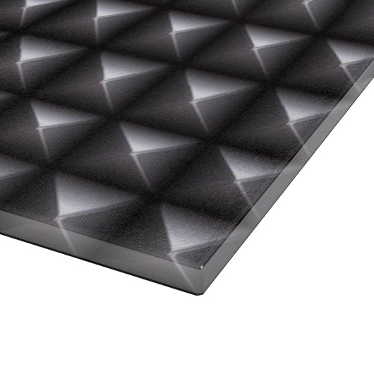 Stalen textuur snijplank (Hoek)