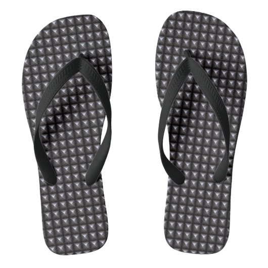 Stalen textuur teenslippers (Voetbed)