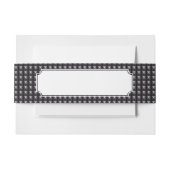 Stalen textuur uitnodigingen wikkel (Voorkant Voorbeeld)