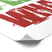 stalen trommels afspelen poster (Hoek)