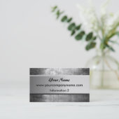 Stalen Visitekaartjes (Staand voorkant)