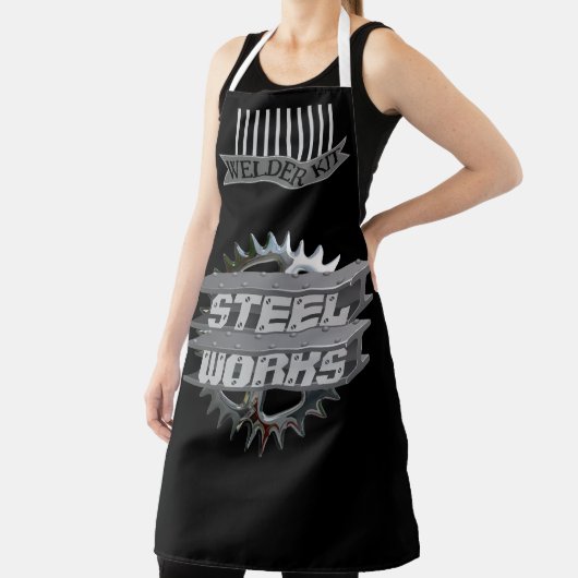 Stalen werken schort (Insitu)