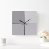 stalen zilveren klok (Huis)