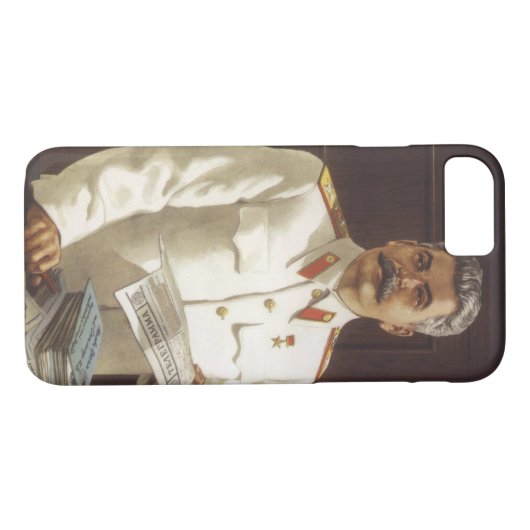Stalin Case-Mate iPhone Case (Achterkant (Horizontaal))