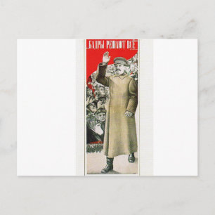 stalin de leider ussr briefkaart
