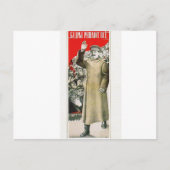 stalin de leider ussr briefkaart (Voorkant)