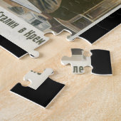 Stalin in het Kremlin is_Propaganda Poster Legpuzzel (Zijkant)