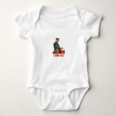 STALIN POSTER ART ROMPER (Voorkant)