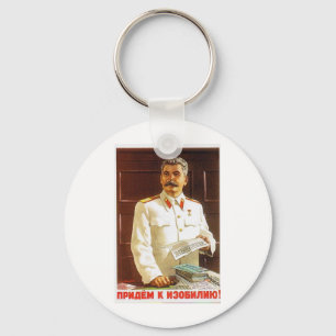 stalin poster sleutelhanger